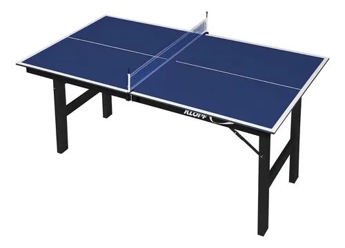 comprar Klopf 1003 Mini Mesa de Ping Pong Fabricada em MDP Cor Azul