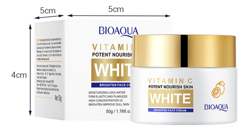 Creme Facial Hidratante E Encolhendo Os Poros, Clareando 50