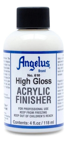 Finisher Acrílico Angelus  1 Pz Color High Gloss