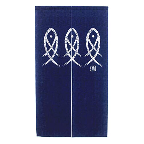 Cortina De Estilo Japonés Diseño De Carpas Koi (33.5 ...