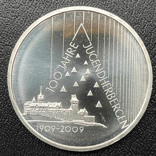 Moeda 10 Euro 2009 - Albergues Da Juventude (Usado)