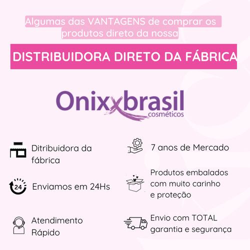 Kit Pós Progressiva Onixx Brasil Manutenção 4 Passos