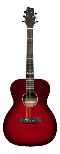 Guitarra Acústica Stagg Sa35 A Red