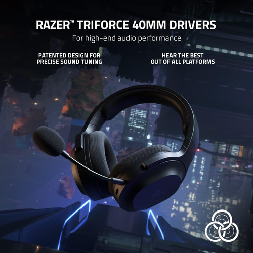 Auriculares Para Juegos Razer Barracuda X, Bluetooth O 2.4 G