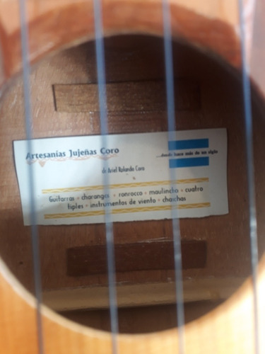 Imagen 3 de 3 de Cavaquinho De Luthier Coro