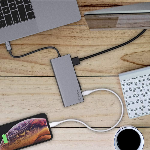 Hub Usb C A Usb 3.0 Usb 2.0 Usb C Hdmi Ethernet Sd Belkin