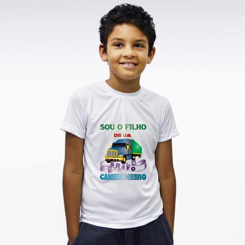 Camiseta Infantil - Filho Do Caminhoneiro