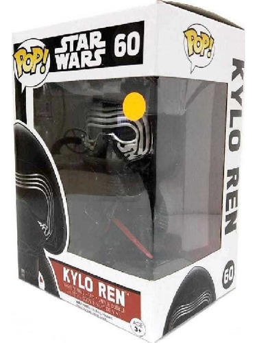 Figura De Acción  Kylo Ren #60 Pop De Funko Pop! Movies