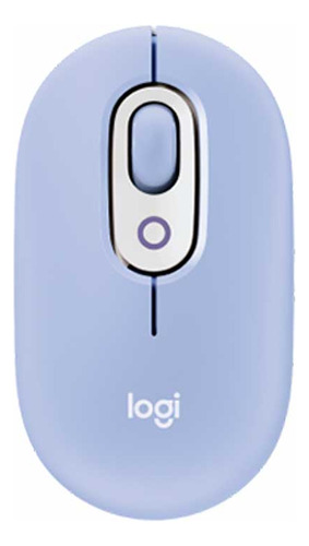 Teclado Logitech + Mouse Pop Icon Bluetooth Sp Copilot Lilac