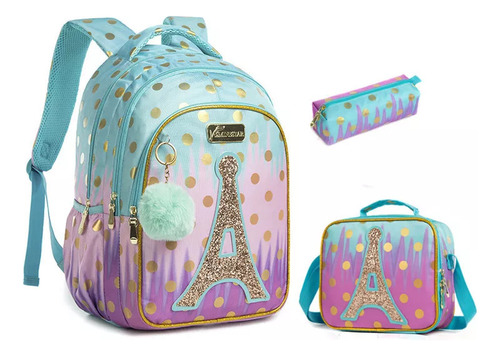 Mochila Para Niños Con Suministros Escolares De Torre De Len