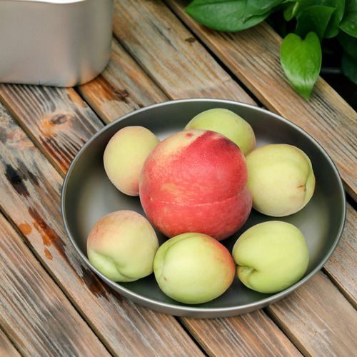 Plato Ligero Para Cenar, Fruta, Sartén, Recipiente Para Comi