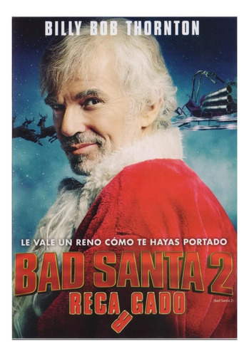 Bad Santa 2 Dos Recargado Billy Bob Thornton Pelicula Dvd