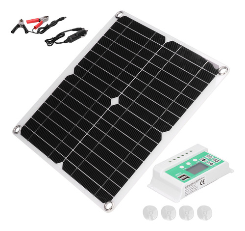 Panel Solar Flexible De Silicio Monocristalino 40w