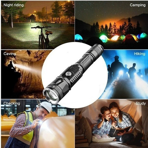 De Lámpara Linterna Cree Xml-t6 Torch Glare