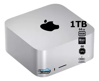 Mac Studio M2 Ultra 1tb Ssd 64gb Ram 24 Cpu 60 Gpu 2023