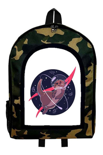 Mochila Camuflada Astronauta Mod Aar94