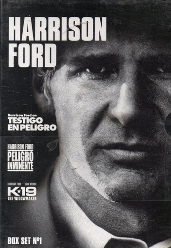 Harrison Ford Box Set N° 1 (3 Dvd) - Nuevo Orig Cerr - Mcbmi