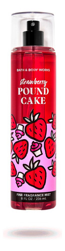 Bath & Body Works Perfume Strawberry Pound Cake Mist 236 Ml