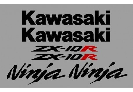 Calcomanias Stickers Kawasaki Zx10r 2005,2006,2007