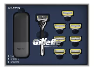 Gillette - Set De Regalo De Afeitado Fusion Proshield Para