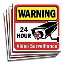 Comprar Señal Calcomanías Adhesivos Vigilancia Seguridad Video Hogar