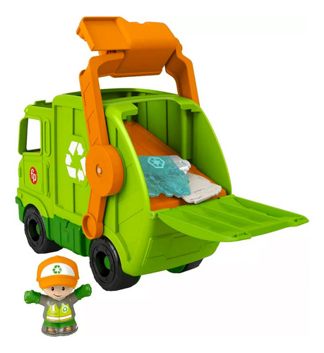 Fisher-price Little People Camión De Reciclaje Inglés