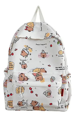 Bonito Bolso De Hombro Kappi Barra Estampado Cartoon Girl He