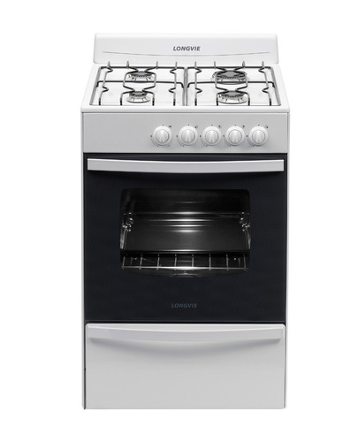 Cocina Longvie 13231bf Blanca 56cm Multigas Selectogar6