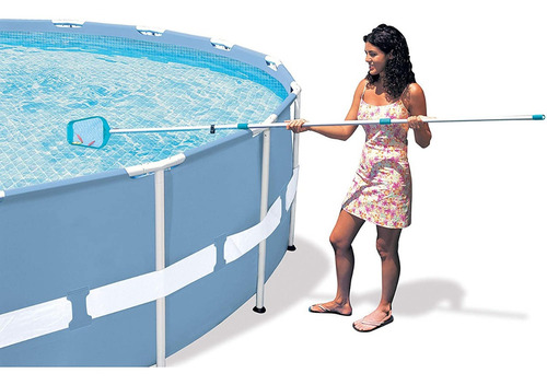 Imagen 5 de 8 de Kit Aspiradora Mantenimiento Lujo Abercas Spa Piscinas Intex