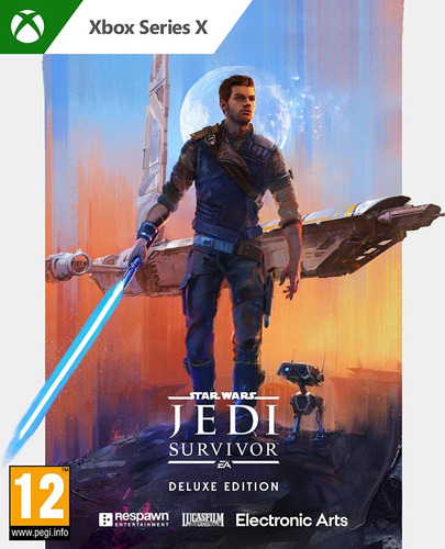 Jedi Survivor Deluxe Edition Xbox Series S/x Código Nuevo (Reacondicionado)