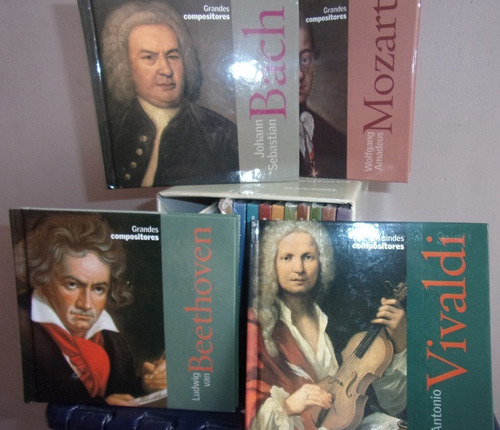 Coleccion De Música Grandes Compositores - 15 Cds Con Libro.