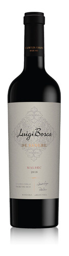 Vino Luigi Bosca De Sangre Malbec Valle De Uco 750ml