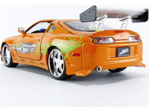 Jada 1:24 Toyota Supra 1995 Con Figura De Brian O'conner