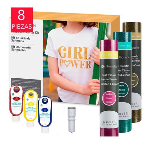 Kit De Inicio Para Serigrafia Silhouette Cameo 4