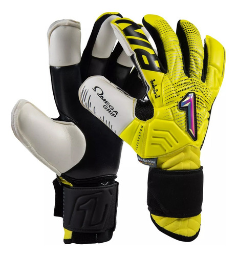 Imagen 2 de 6 de Guante Portero Rinat Alpha Armado N/coleccion Ad | Sporta Mx