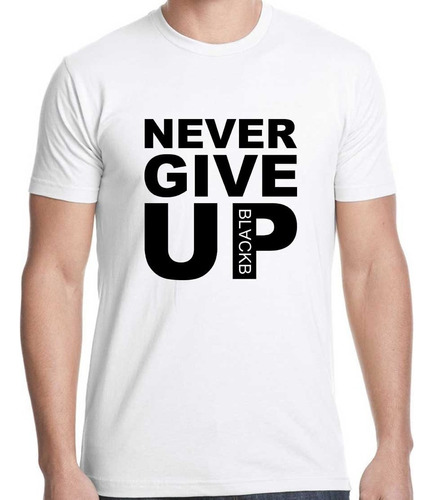 Remera Liverpool Mohamed Salah Never Give Up 100% Algodón