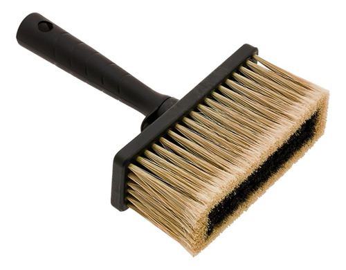Kit 12 broxa retangular com suporte 155x55mm Durín cerdas preto