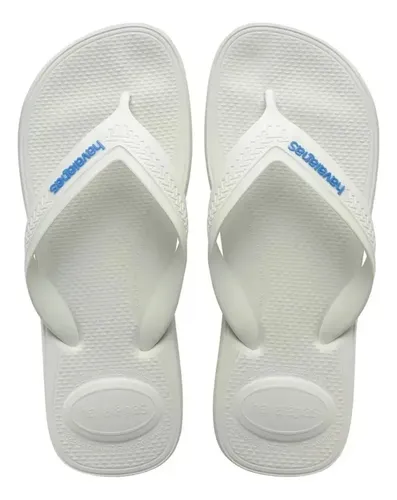 Chinelo Havaianas Top Max Comfort Masculino Lançamento Branco 45-46 Br