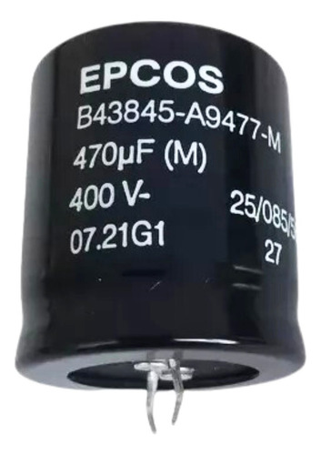 (10x) Capacitor Eletrolítico Snap-in 470uf 400v 35x40mm