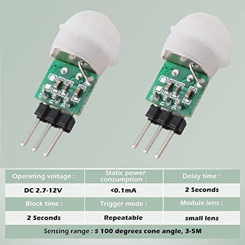 Módulo Sensor De Movimiento Infrarrojo Pir Hc-sr312 - 5pcs