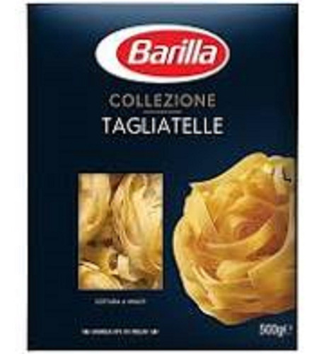 Fideos Tagliatelle Italiano Barilla - Caja X 6 Unidades 