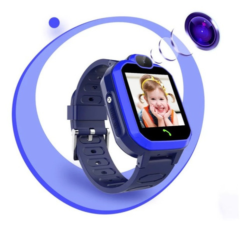 Imagen 2 de 9 de Smartwatch G7 Educativo, Juegos, Música Y Llamada Rosa