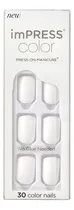 Comprar Uñas Kiss Impress Originales Instantáneas Importadas Color Diseño Frosting