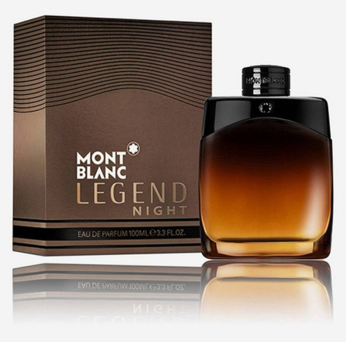 Imagen 3 de 4 de Perfume Mont Blanc Legend Night 100ml