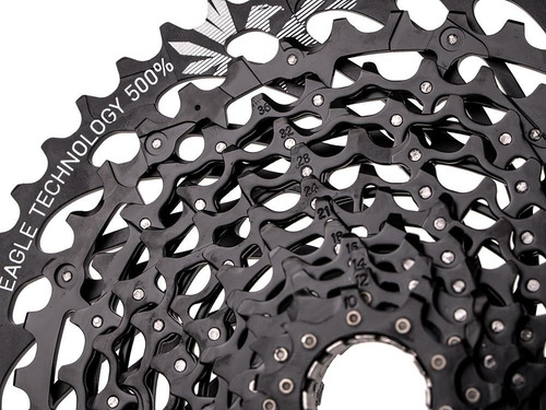Sram Gx Eagle Xg 1275 10-50 12v Negro Número Mínimo de Dientes 10 Número Máximo de Dientes 50