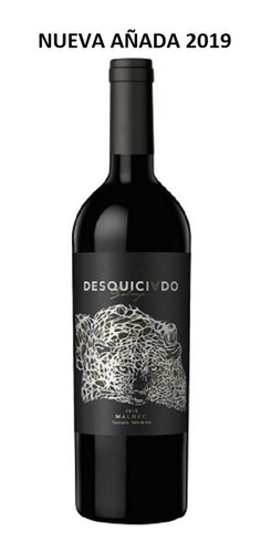 Vino Desquiciado Salvaje Malbec 2018 - Uco- 92 Pt. Tim Atkin