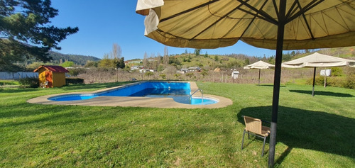 Parcela Con Casa Principal, Cabañas, Piscinas!!!! Quillón
