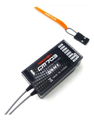 Cm703 2,4 Ghz Dsm2/dsmx Receptor Salida Ppm Jr Dx6i Dx18 Dx8