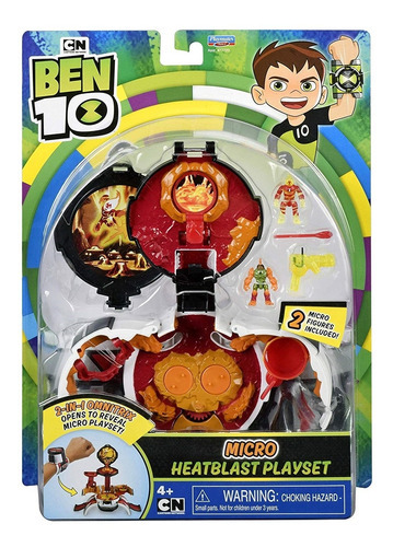 Brinquedo Ben 10 Micro Omnitrix Chama Playset 2 Em 1 1797