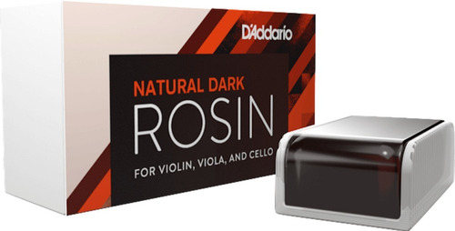 Daddario Natural Rosin Resina Para Arco Violin Viola Vr300